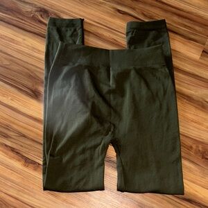 Elegant Olive Leggings